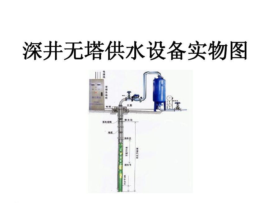 鹤岗南山区井泵无塔式供水设备